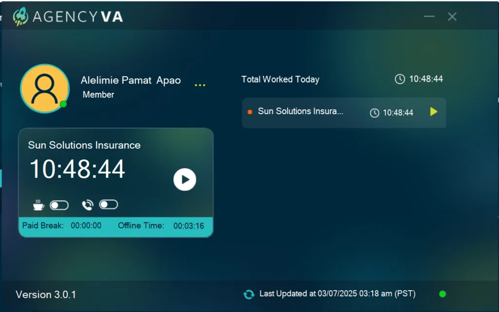 Analytics & Reports interface